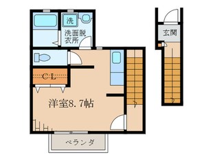 アスピリア４２１４の物件間取画像